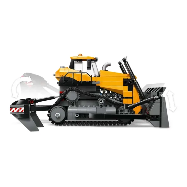 LEGO® City: Buldozer galben (60466) imaginea 5