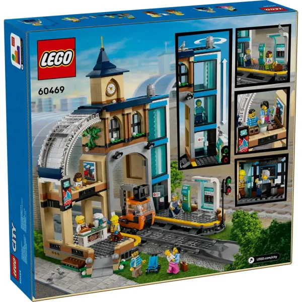 LEGO® City: Gara centrală (60469) imaginea 2