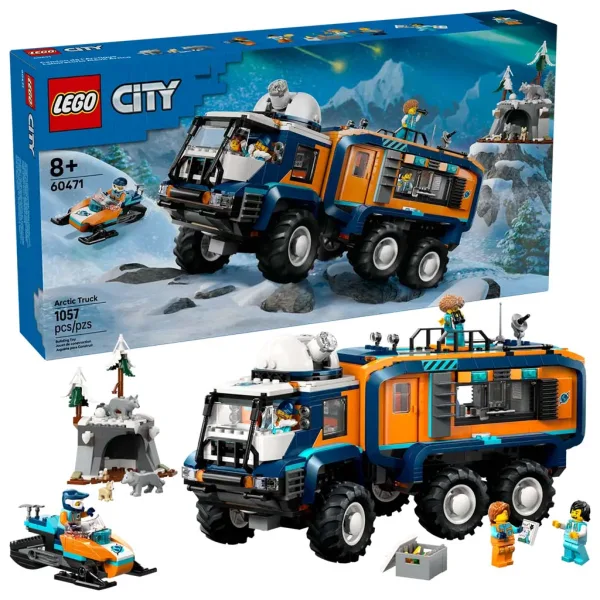 LEGO® City: Laboratorul mobil al exploratorilor arctici (60471) imaginea 1