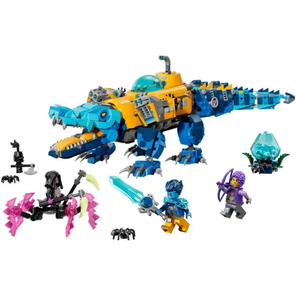 LEGO® DREAMZzz: Submarin crocodil (71512) imaginea 2