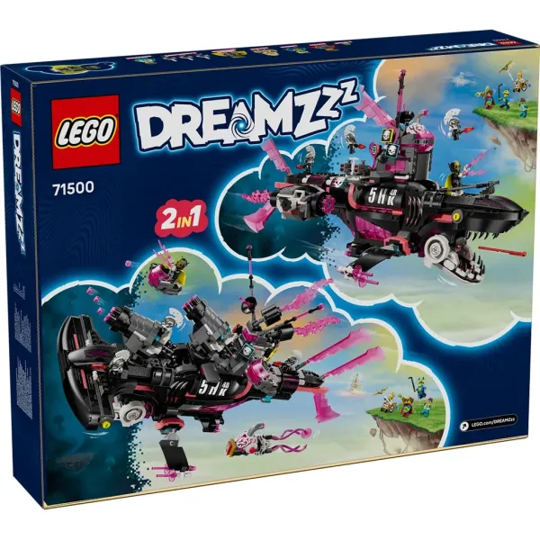 LEGO® DREAMZzz: Submarinul-rechin coșmar (71500) imaginea 2