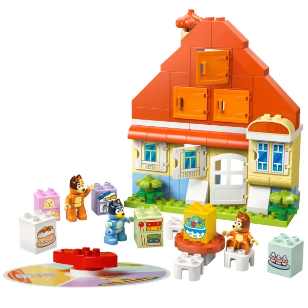 LEGO® DUPLO®: Joc de memorie Casa Familiei Bluey™ (10459) imaginea 2