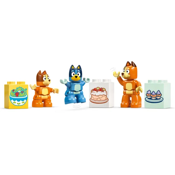 LEGO® DUPLO®: Joc de memorie Casa Familiei Bluey™ (10459) imaginea 3