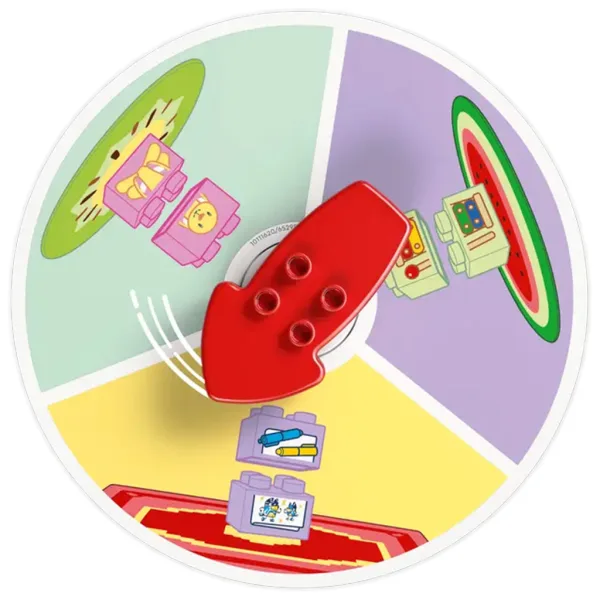 LEGO® DUPLO®: Joc de memorie Casa Familiei Bluey™ (10459) imaginea 4