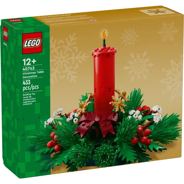 LEGO®: Decorațiune de masă de Crăciun (40743) imaginea 1