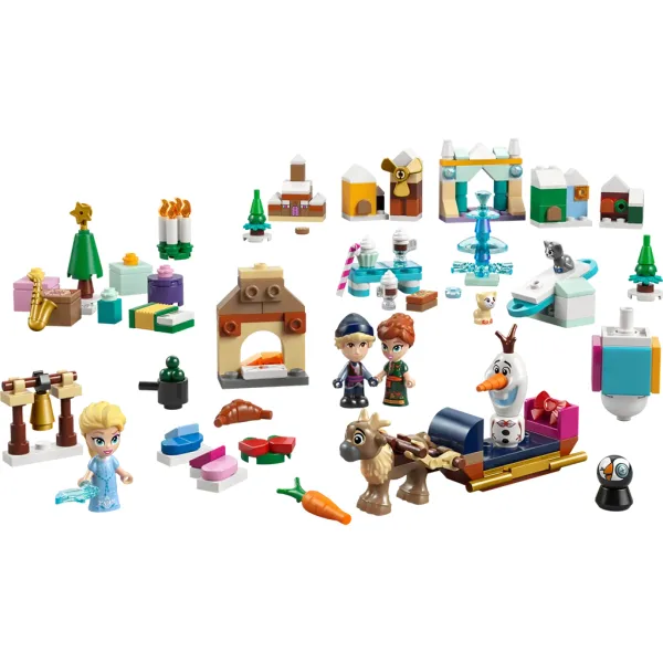 LEGO® Disney: Calendarul de Advent Regatul de Gheață 2025 (43273) imaginea 4