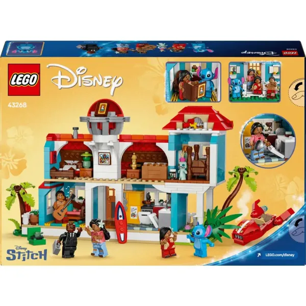 LEGO® Disney: Casa de plajă Lilo și Stitch (43268) imaginea 2