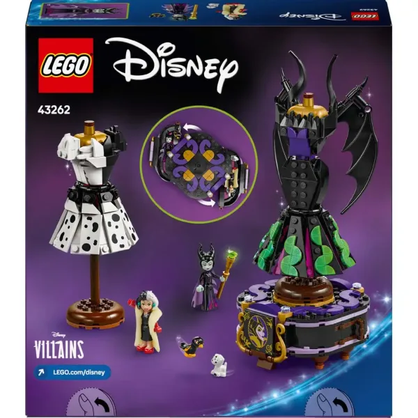 LEGO® Disney: Ținutele Maleficent și Cruella de Vil (43262) imaginea 2