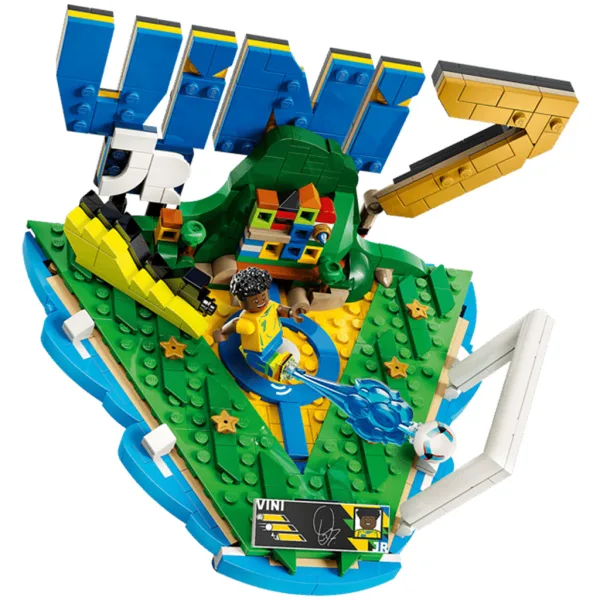 LEGO® Editions: Vini Jr. – Cele mai bune momente din fotbal (43027) imaginea 4