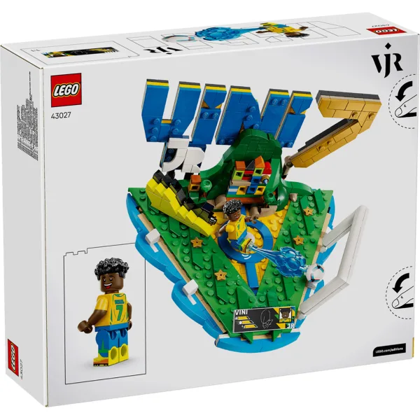 LEGO® Editions: Vini Jr. – Cele mai bune momente din fotbal (43027) imaginea 7