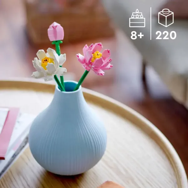 LEGO®: Flori de lotus (40647) imaginea 4