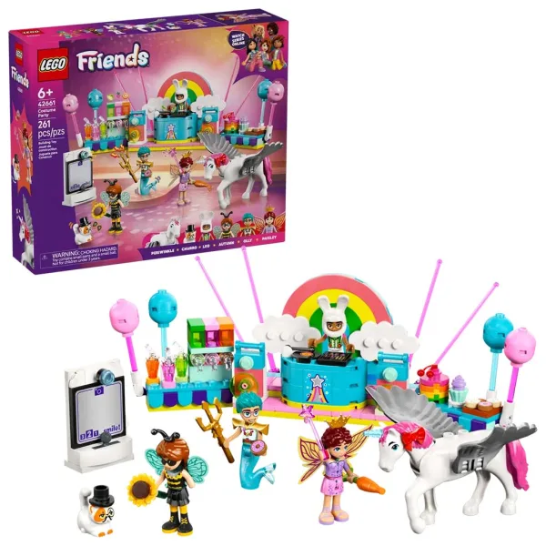 LEGO® Friends: Petrecere în costume cu unicorn și zână (42661) imaginea 1