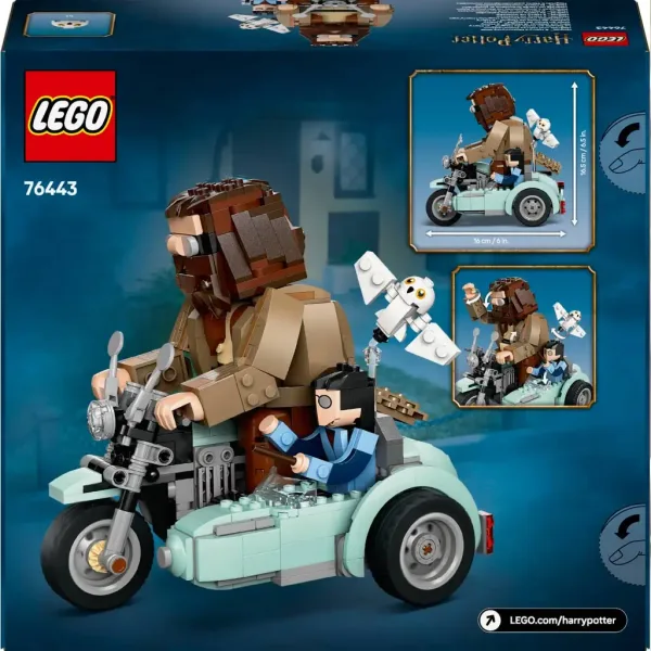 LEGO® Harry Potter: Aventurile pe motocicletă ale lui Hagrid™ și Harry (76443) imaginea 5