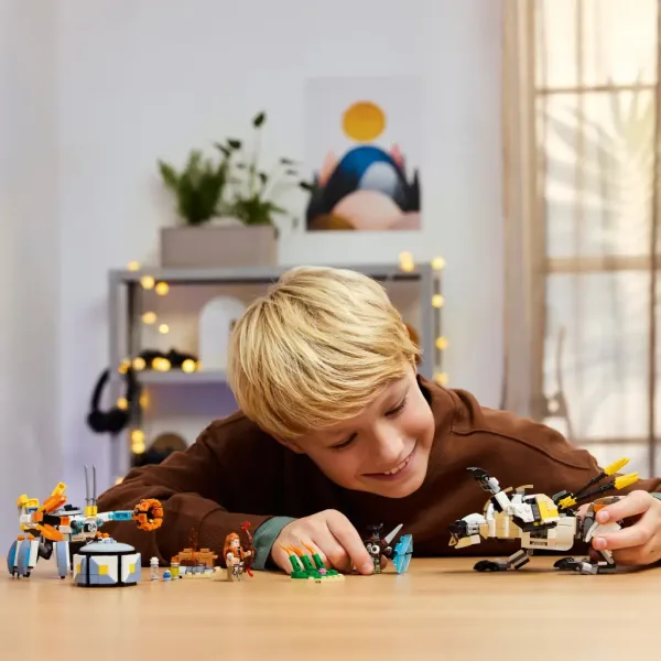 LEGO® Horizon™ Adventures: Aloy și Varl împotriva mașinii de luptă și a dinților de ferăstrău (77037) imaginea 5