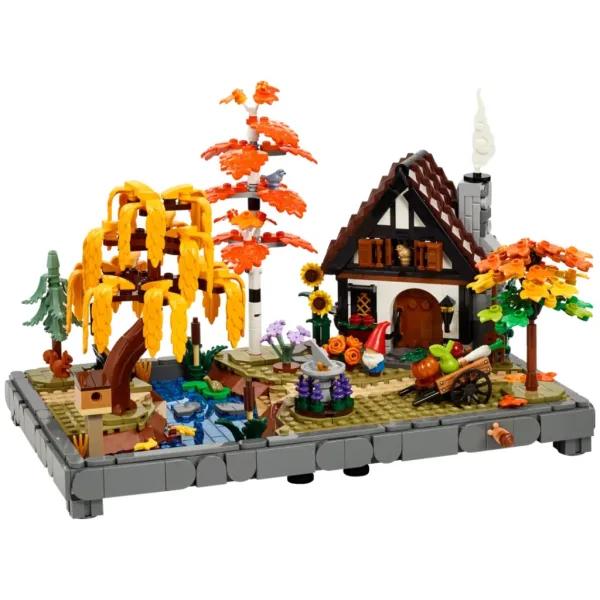 LEGO® Icons: Grădină de toamnă cu căsuță (11372) imaginea 2