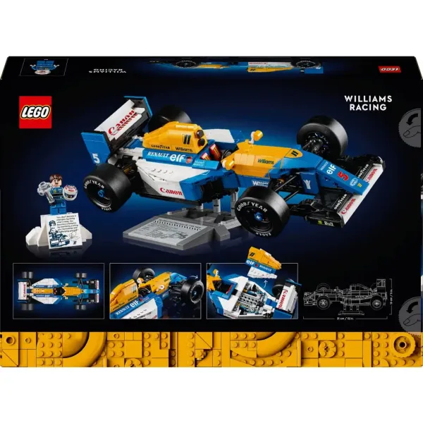 LEGO® Icons: Williams Racing FW14B și Nigel Mansell (10353) imaginea 2