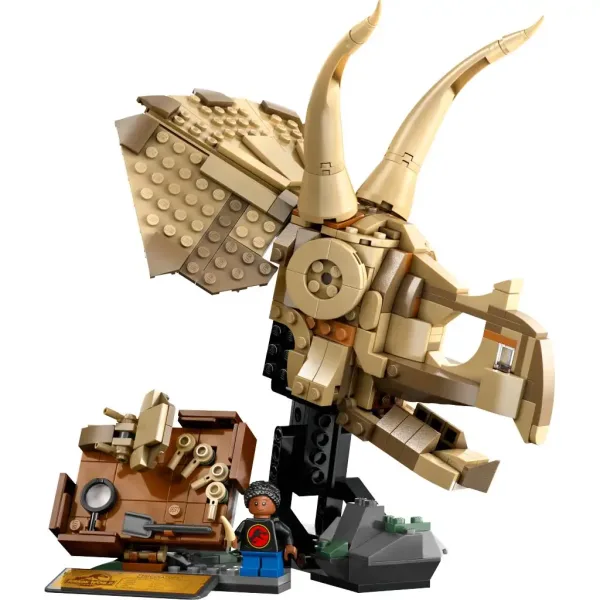 LEGO® Jurassic World: Fosile de dinozaur - Craniu de Triceratops (76959) imaginea 2