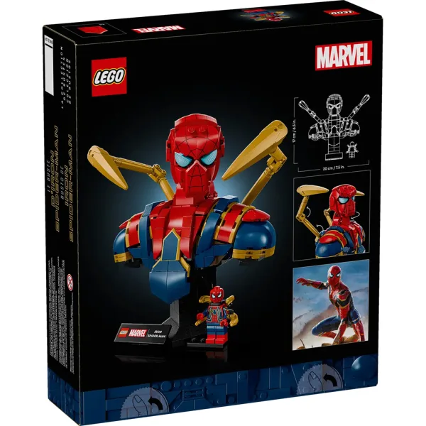 LEGO® Marvel: Bustul Omului Păianjen de Fier (76326) imaginea 5