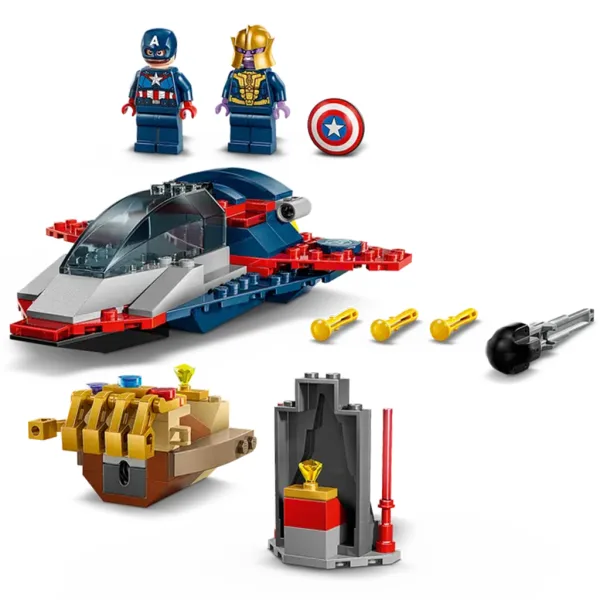 LEGO® Marvel: Căpitanul America vs. Thanos (76319) imaginea 3