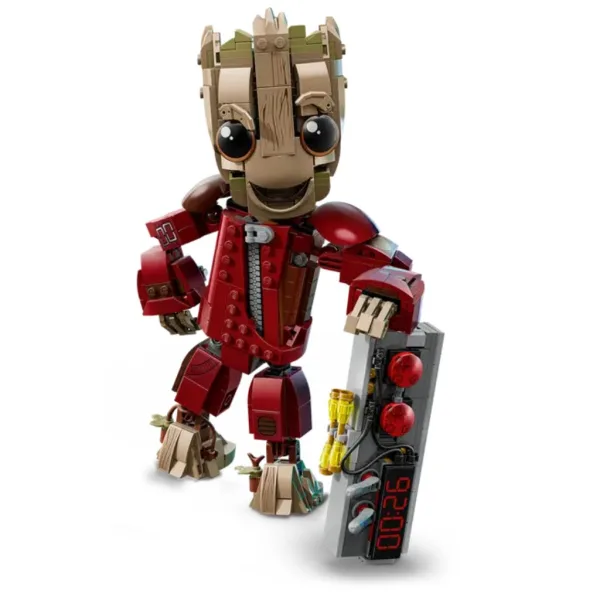 LEGO® Marvel: Groot în uniforma Ravagerilor (76341) imaginea 3