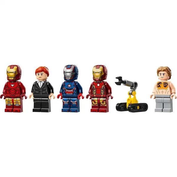 LEGO® Marvel: Laboratorul lui Iron Man: Sala de armuri (76315) imaginea 5