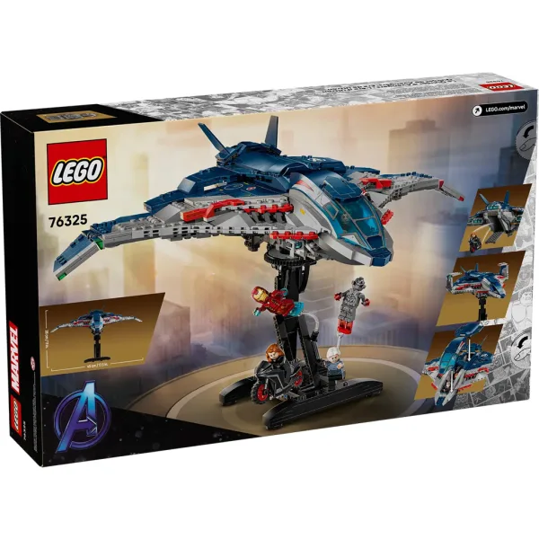 LEGO® Marvel: Răzbunătorii: Epoca lui Ultron Quinjet (76325) imaginea 6