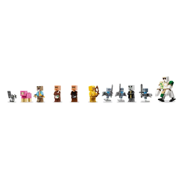 LEGO® Minecraft: Atacul invocator în sat (21596) imaginea 3