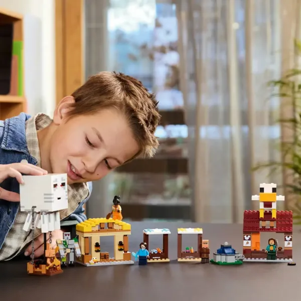 LEGO® Minecraft: Nava fantom și atacul satului (21273) imaginea 4