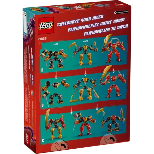 LEGO® Ninjago: Robotul de luptă Spinjitzu al lui Arin (71839) imaginea 2