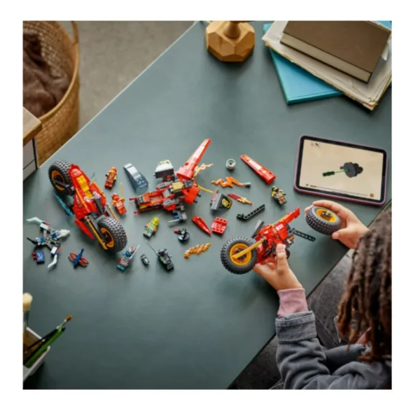 LEGO® Ninjago: Vehiculul de luptă al ninja (71844) imaginea 4