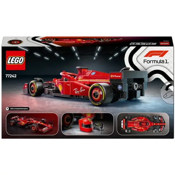 LEGO® Speed Champions: Mașina de curse Ferrari SF-24 F1® (77242) imaginea 2