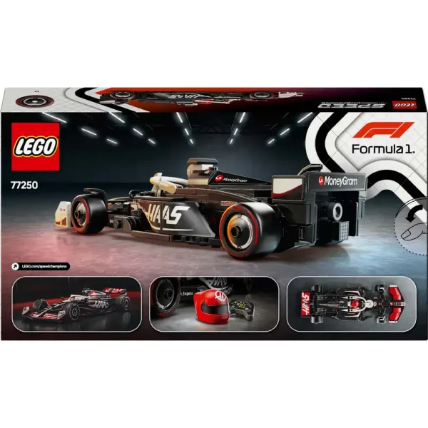 LEGO® Speed Champions: Mașina de curse MoneyGram Haas F1® Team VF-24 (77250) imaginea 2