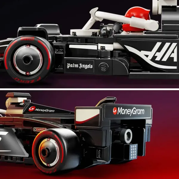LEGO® Speed Champions: Mașina de curse MoneyGram Haas F1® Team VF-24 (77250) imaginea 4