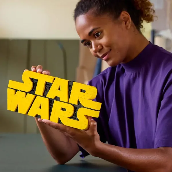 LEGO® Star Wars™: Logo-ul Star Wars™ construit din cărămizi (75407) imaginea 3
