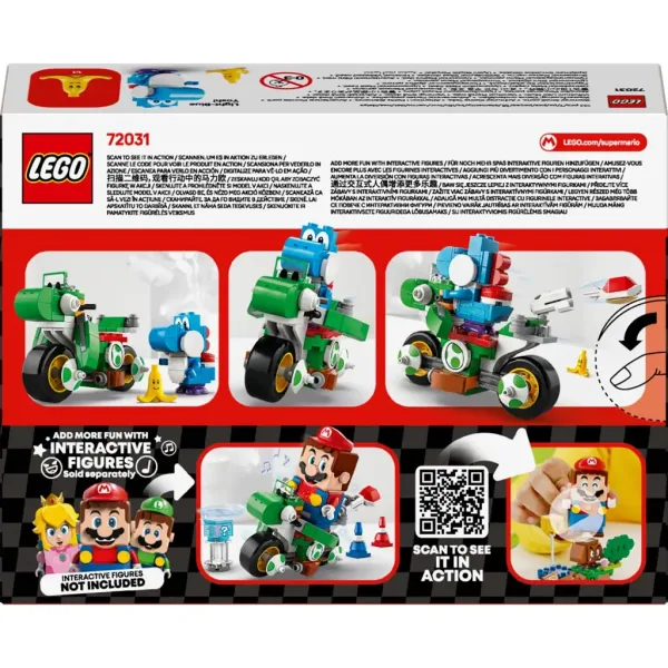LEGO® Super Mario™: Mario Kart™ – Bicicleta lui Yoshi (72031) imaginea 2