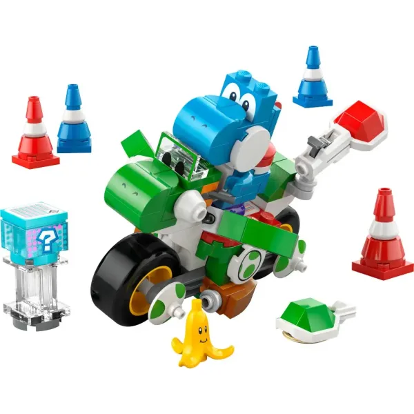LEGO® Super Mario™: Mario Kart™ – Bicicleta lui Yoshi (72031) imaginea 5