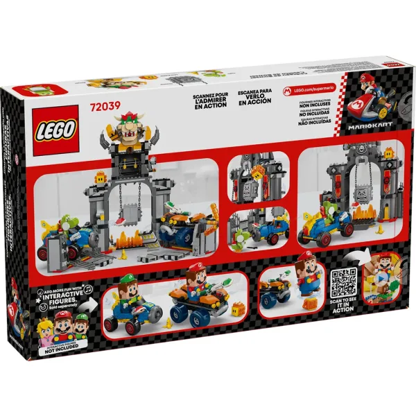 LEGO® Super Mario™: Mario Kart™ – Castelul lui Bowser (72039) imaginea 8