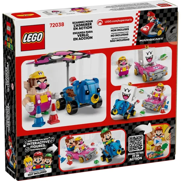 LEGO® Super Mario™: Mario Kart™ – Wario și King Boo (72038) imaginea 8