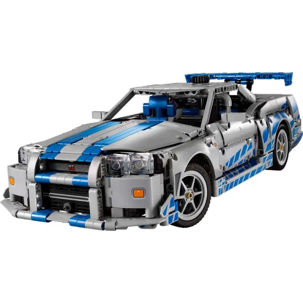LEGO® Technic: Mașină Nissan Skyline GT-R (R34) 2 Fast 2 Furious (42210) imaginea 3