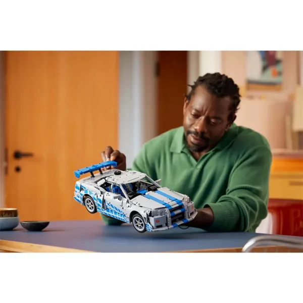 LEGO® Technic: Mașină Nissan Skyline GT-R (R34) 2 Fast 2 Furious (42210) imaginea 8
