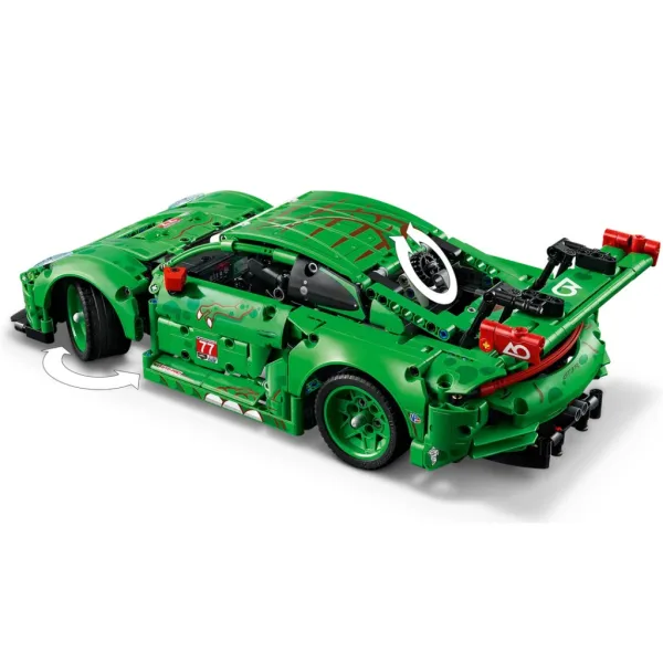 LEGO® Technic: Mașina Porsche 911 GT3 R REXY AO Racing (42224) imaginea 4
