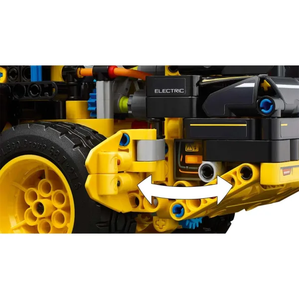 LEGO® Technic: Volvo L120 Electric încărcător frontal pe roți (42209) imaginea 6