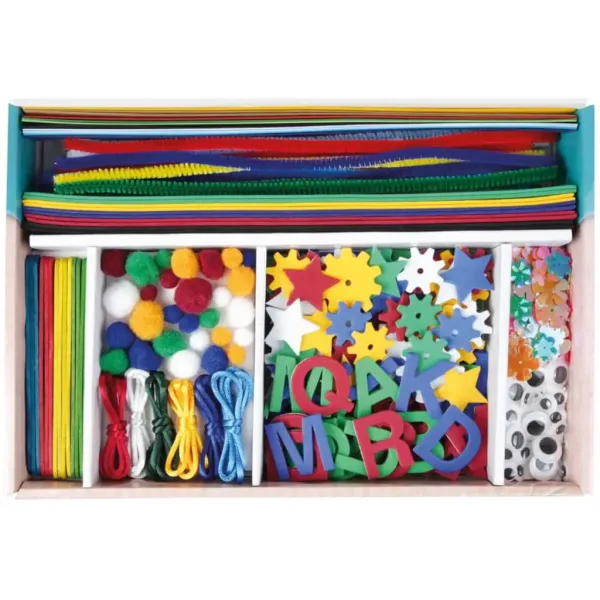 LENA: Set creativ DIY de 400 de piese pentru băieți imaginea 2