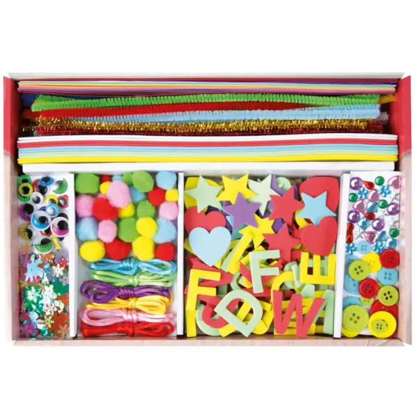 LENA: Set creativ DIY de 400 de piese pentru fete imaginea 2