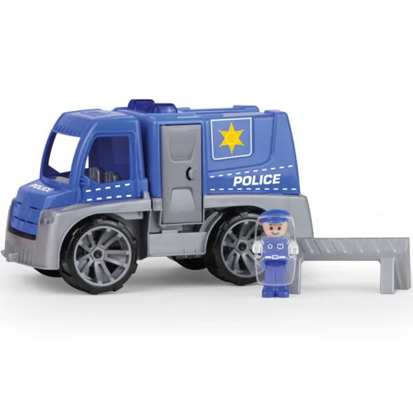 LENA: Truxx mașină de poliție cu accesorii în cutie 39 cm imaginea 2