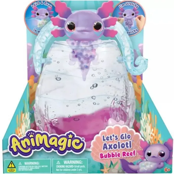 Let’s Glo Axolotl: Set de prieten acvatic luminos imaginea 3