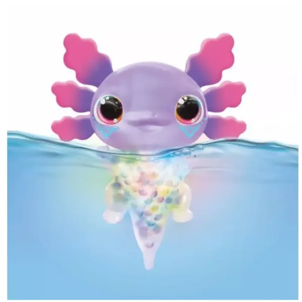 Let’s Glo Axolotl: Set de prieten acvatic luminos imaginea 4