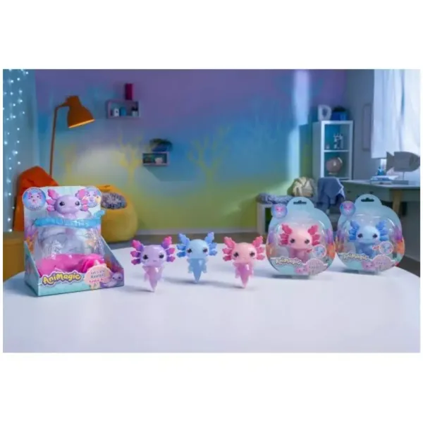 Let’s Glo Axolotl: Set de prieten acvatic luminos imaginea 5