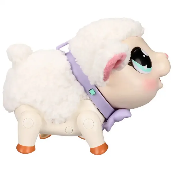 Little Live Pets: Snowie Barika, oaia interactivă cu voce și funcție de mișcare. imaginea 3