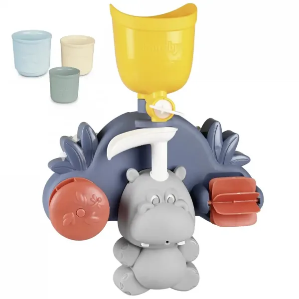 Little Smoby: Jucărie de baie hipopotam mic - Simba Toys imaginea 2